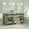 James Martin Vanities 72'' Double Vanity, Whitewashed Oak w/ 3 CM Parisien Bleu Quartz Top 424-V72-WWO-3PBL - alternate 4